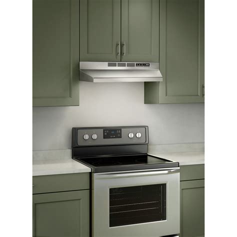 30 inch under cabinet range hood stainless steel ventless|30 ductless under cabinet hood.